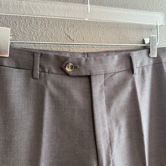 Max Devoli Gray Slim Fit 100% Wool Suit Size W34/40L - Picture 7 of 12